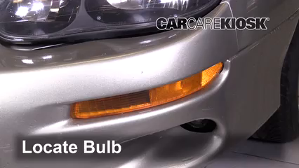 2002 Chevrolet Camaro 3.8L V6 Convertible Lights Daytime Running Light (replace bulb)